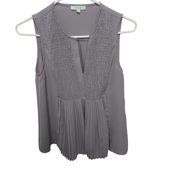 Jade Melody Tam Tops - Jade Melody Tam Ruched/Pleated Top Size XS